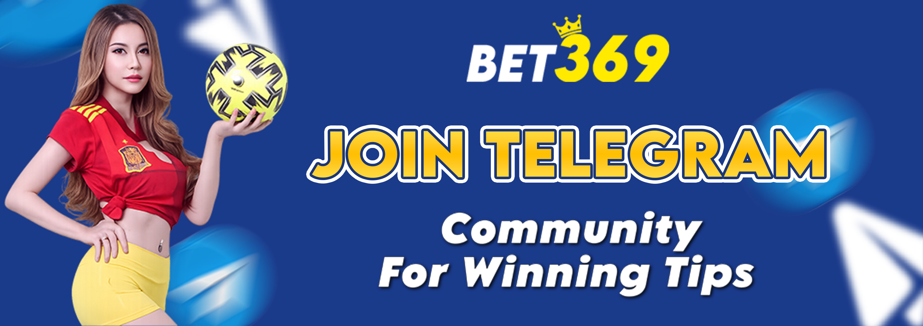 Join the BET369 Telegram channel for winning tips